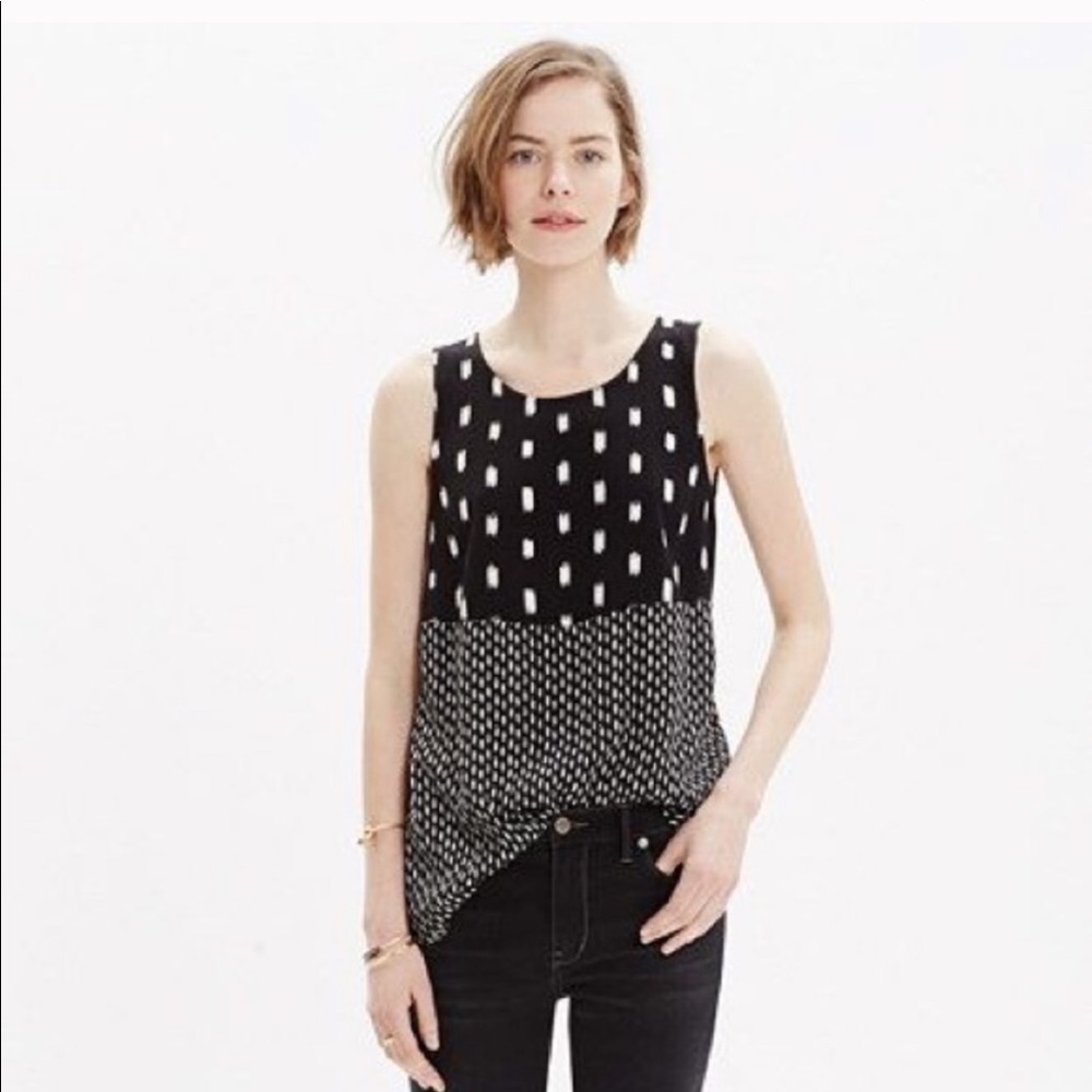 Madewell Black Sunbask Tank Top